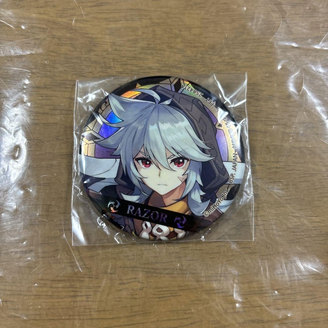 原神 レザー 缶バッジ】レザー 原神 セガ SEGA ナムコ namco gigo 缶